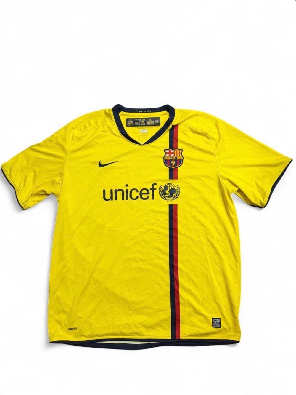 Authentic FC Barcelona 2008/09 Nike Away Jersey Size XXL